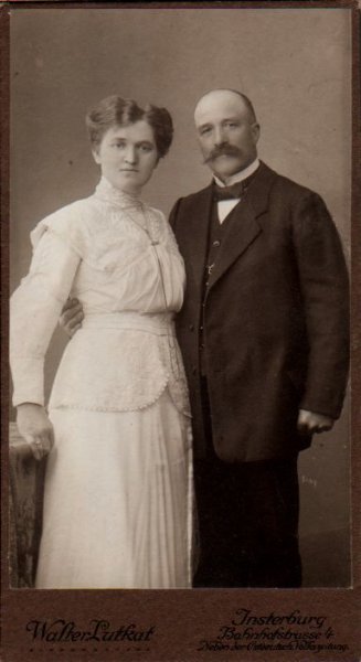 Schinz August mit Frau Maria