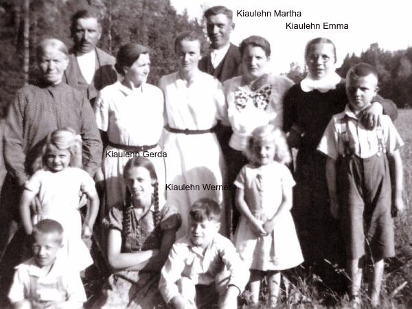 Kiaulehn Martha und Emma, Gerda und Werner